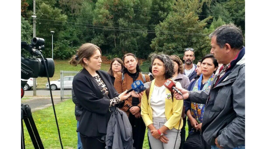 Presentación de la querella en el TOP de Temuco, 3 de marzo de 2025